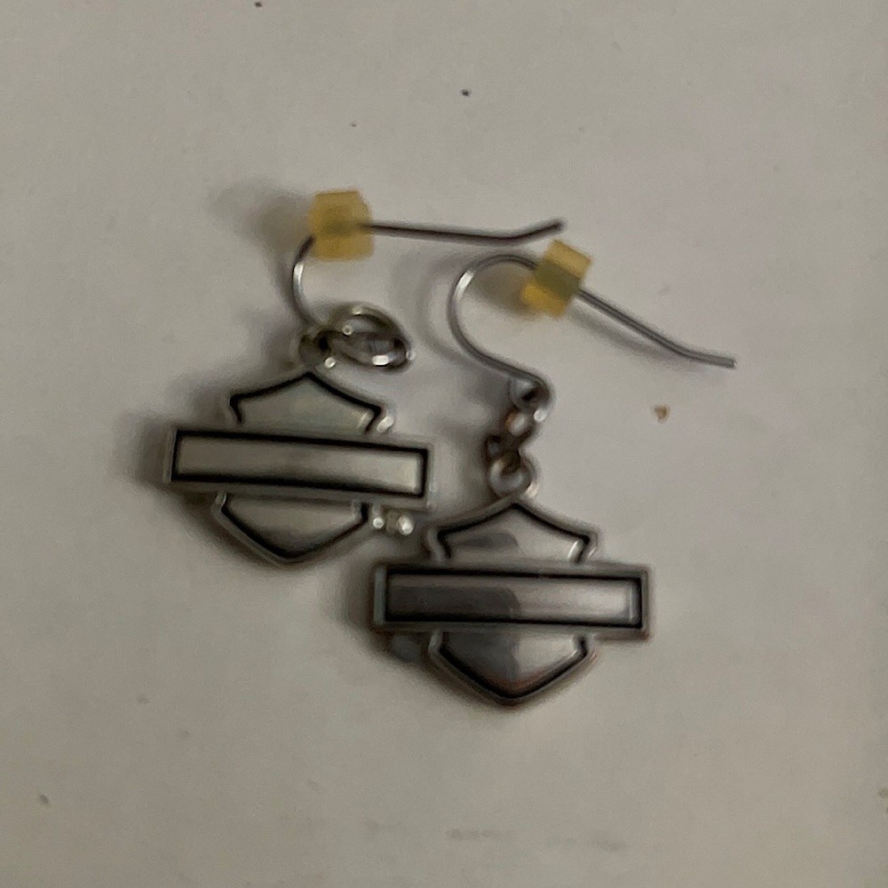 Harley Davidson earrings